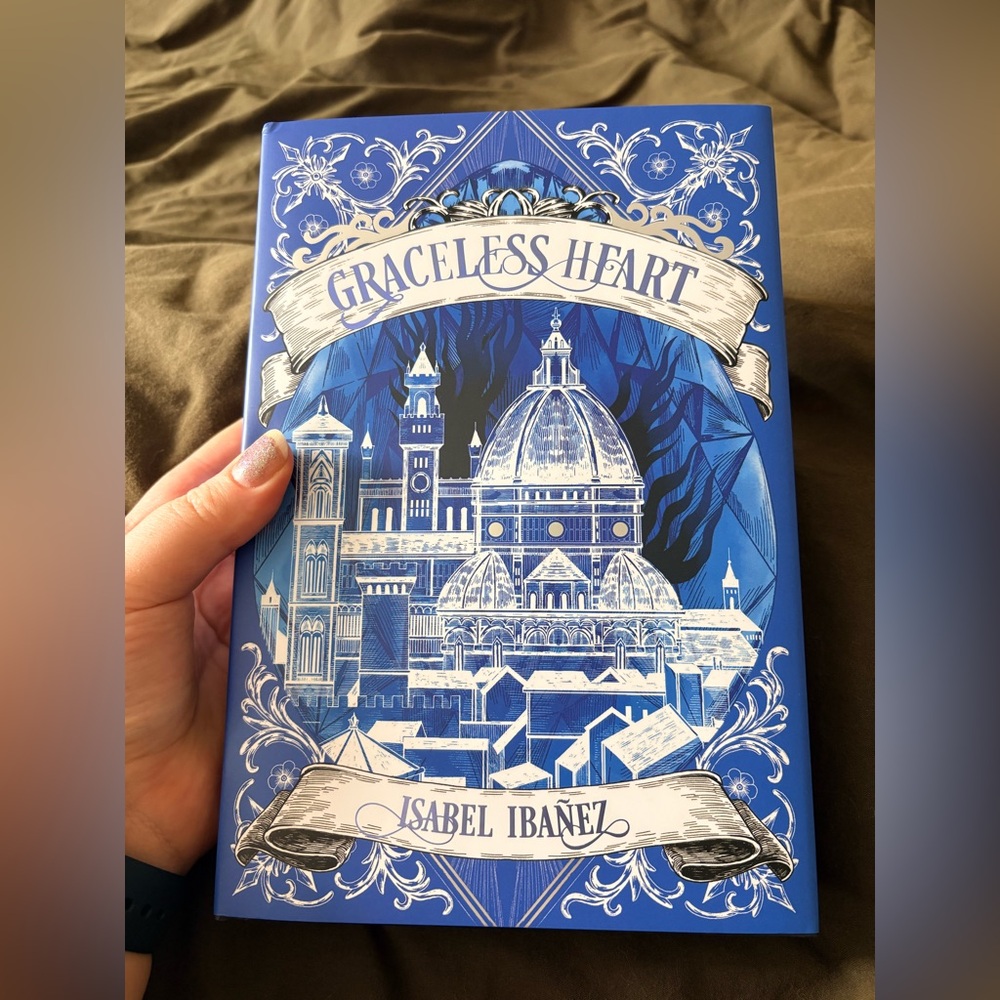 Graceless Heart by Isabel Ibañez (Owlcrate) Stenciled Edges